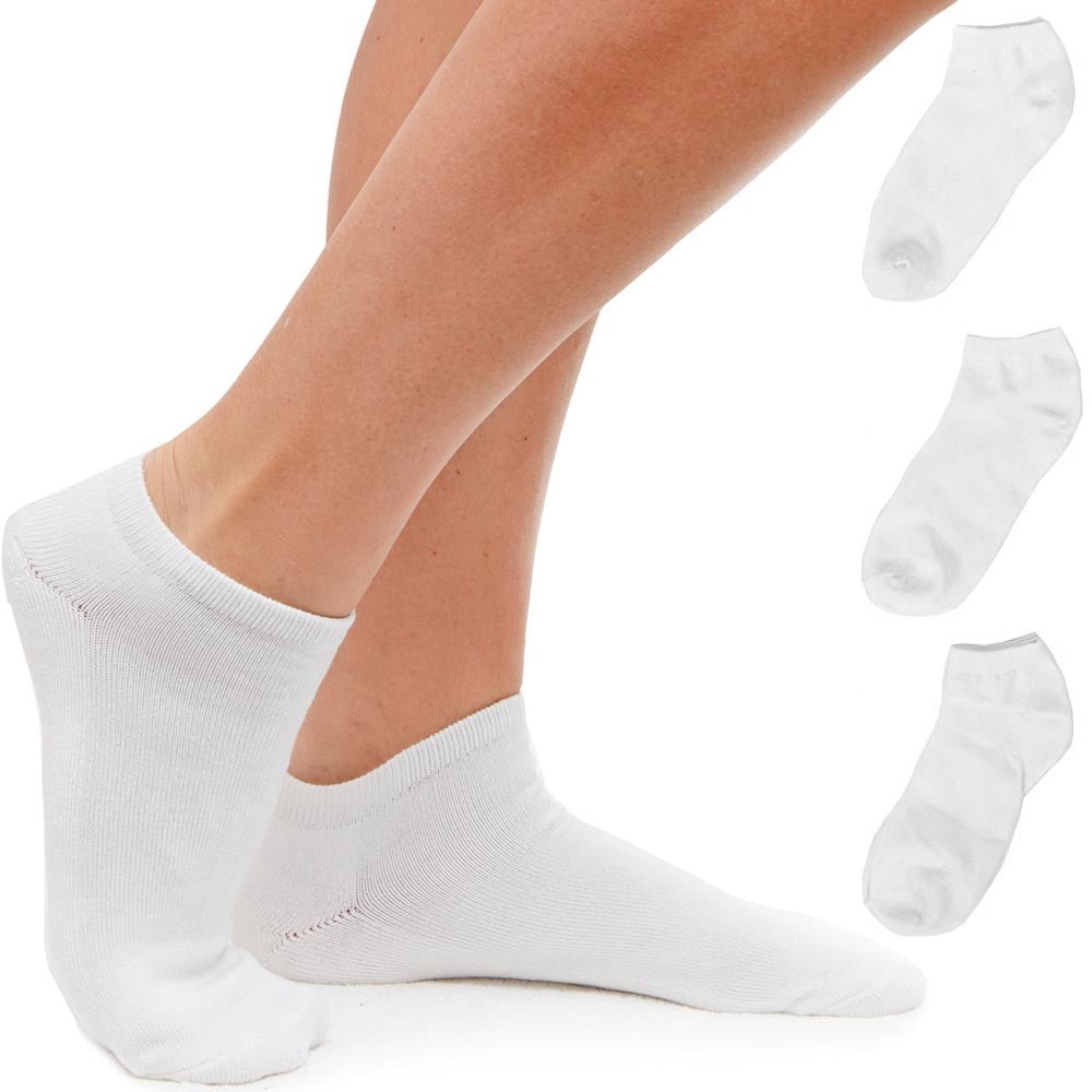 64e576a5a5a1bb508423d5bd 3 pairs womens ankle socks low cut fit